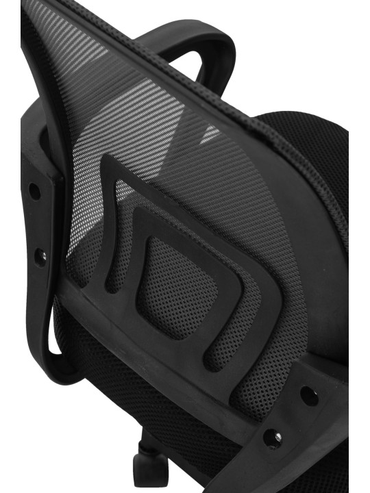 Kontorstol Auburn, sort