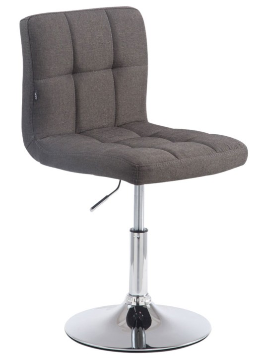 Sæt med 4 Palma Lounger V2 stof, mørkegrå