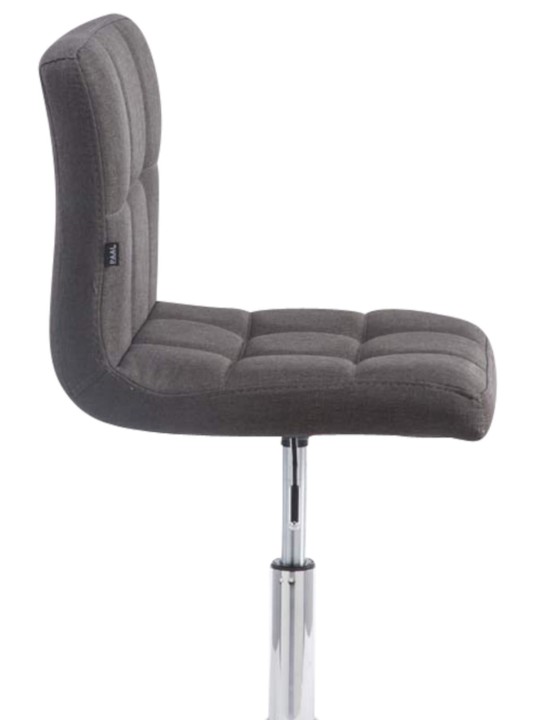 Sæt med 4 Palma Lounger V2 stof, mørkegrå