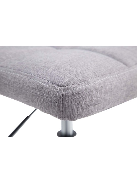 Sæt med 4 Palma Lounger V2 stof, grå Sæt med 4 Palma Lounger V2 stof, grå