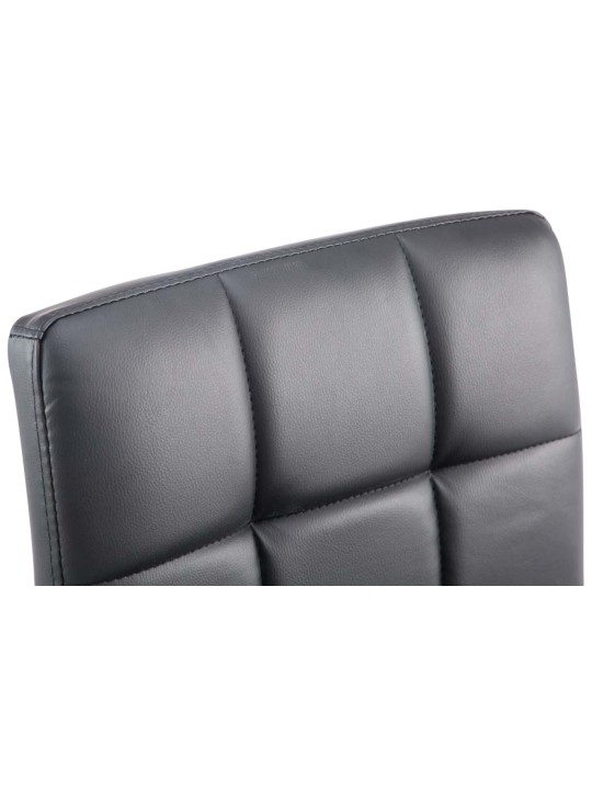 Sæt med 4 barstole Palma V2, sort