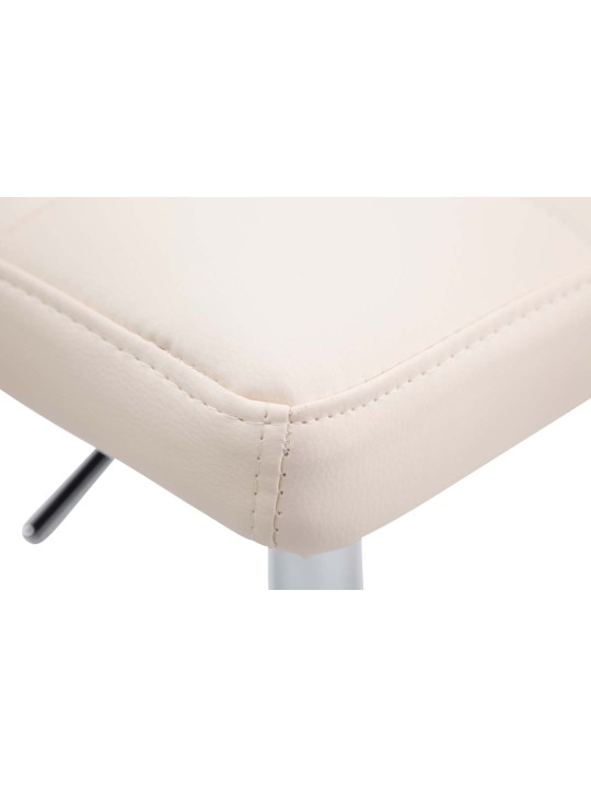 Sæt med 4 barstole Palma V2, creme