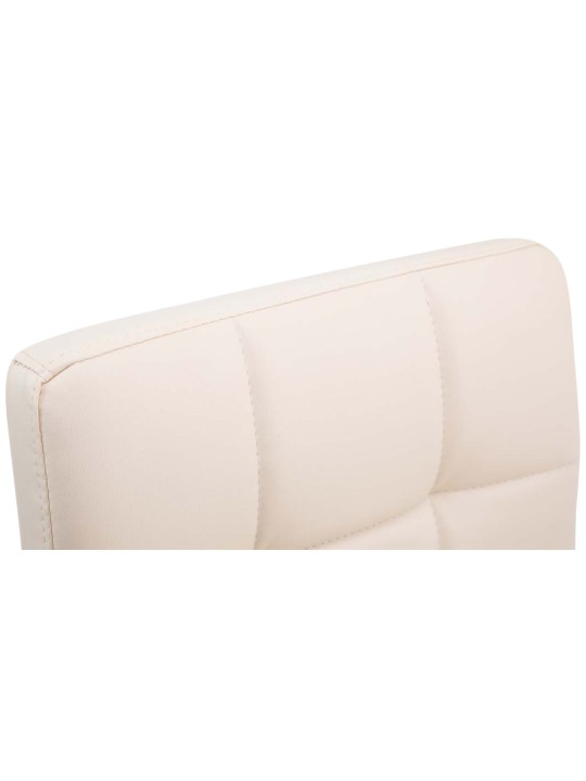 Sæt med 4 barstole Palma V2, creme