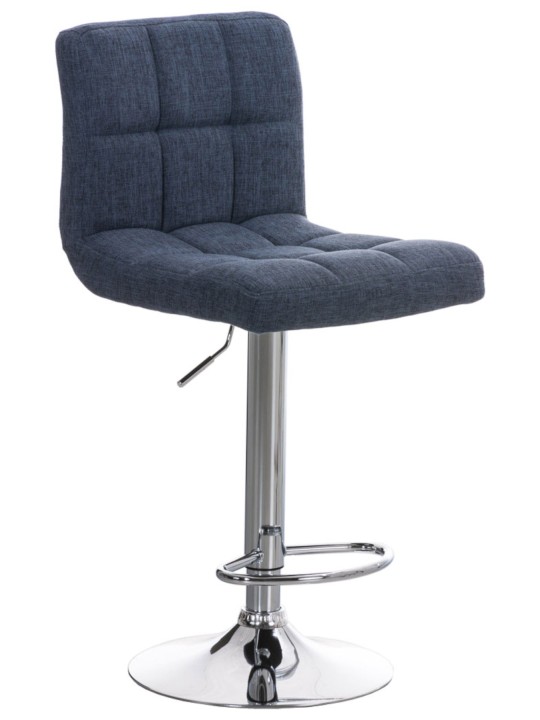 Sæt med 2 barstole Peru STOF C, blå