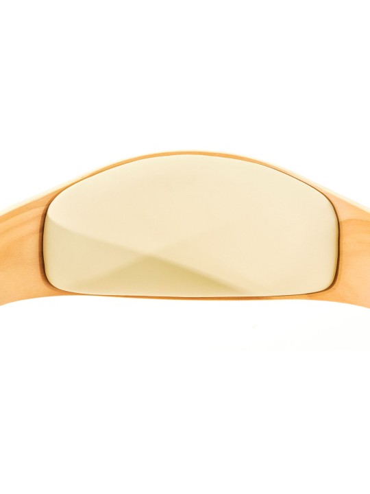 Sæt med 2 barstole Kingston C kunstlæder, natur/creme