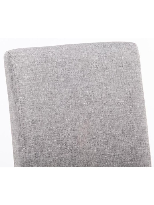 Sæt med 2 spisestuestole Ina stof, lysegrå Sæt med 2 spisestuestole Ina stof, lysegrå