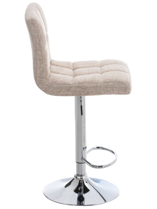 Sæt med 2 barstole Peru STOF C, creme