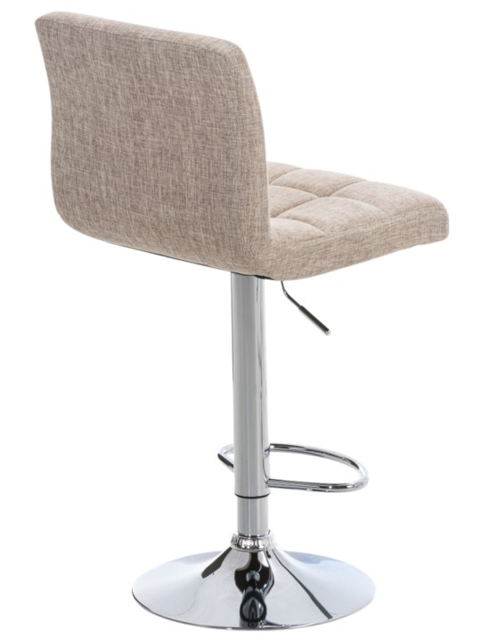 Sæt med 2 barstole Peru STOF C, creme