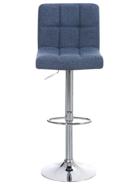 Sæt med 2 barstole Peru STOF C, blå