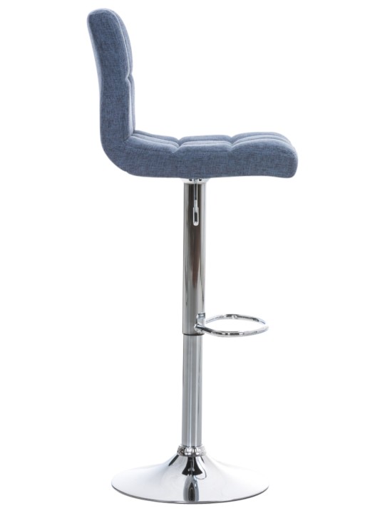 Sæt med 2 barstole Peru STOF C, blå