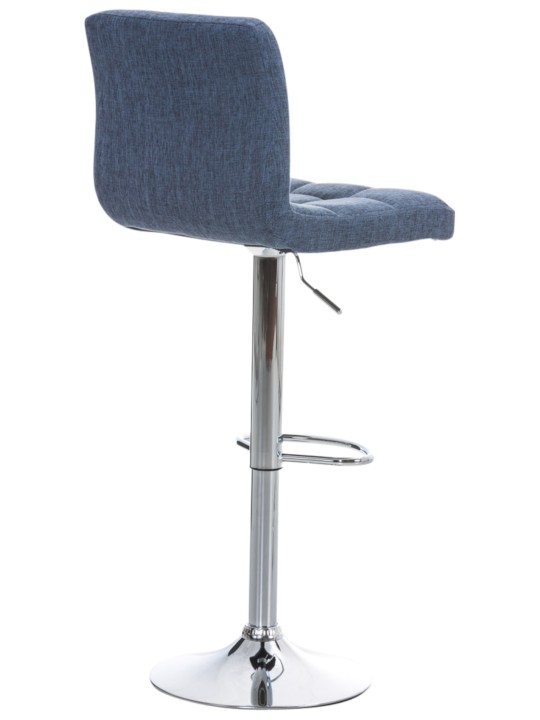 Sæt med 2 barstole Peru STOF C, blå