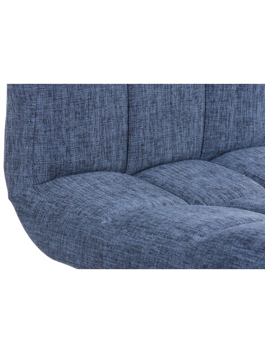 Sæt med 2 barstole Peru STOF C, blå