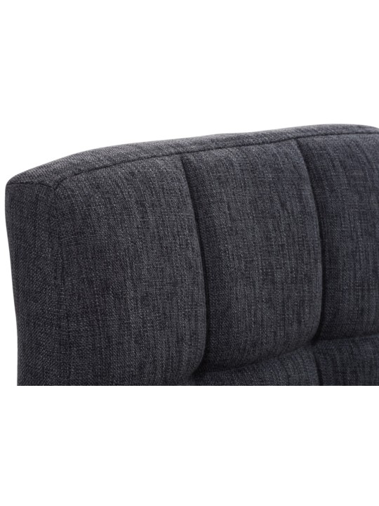 Sæt med 2 barstole Peru STOF C, mørkegrå