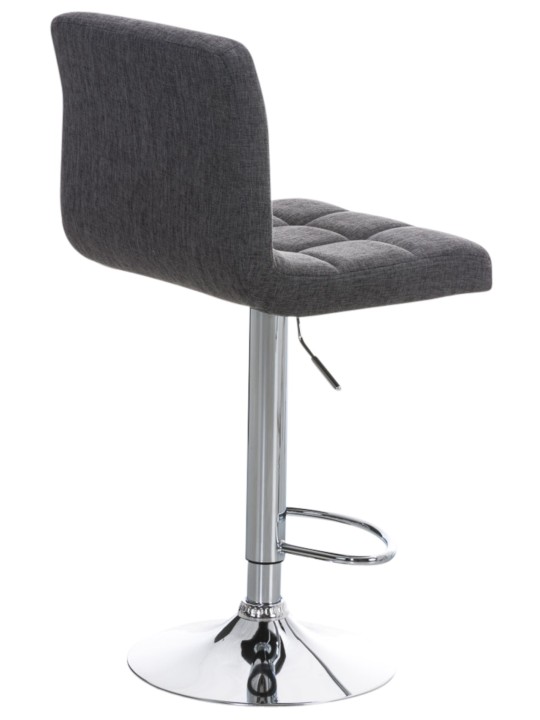 Sæt med 2 barstole Peru STOF C, lysegrå