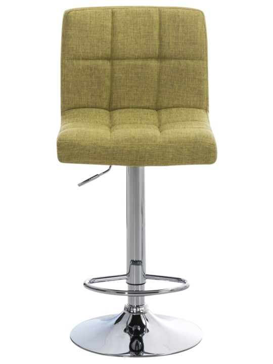 Sæt med 2 barstole Peru STOF C, lysegrøn