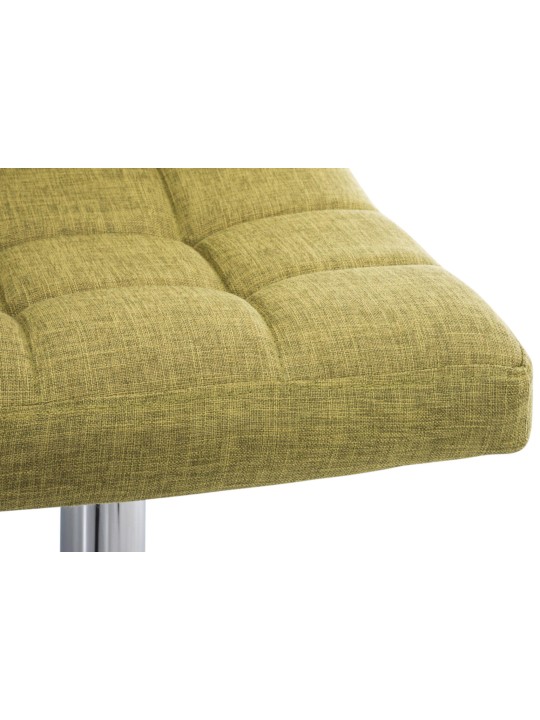 Sæt med 2 barstole Peru STOF C, lysegrøn