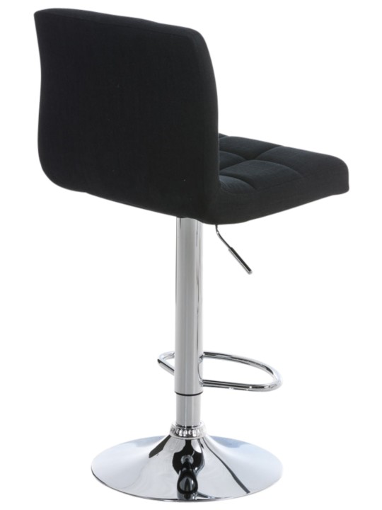 Sæt med 2 barstole Peru STOF C, sort