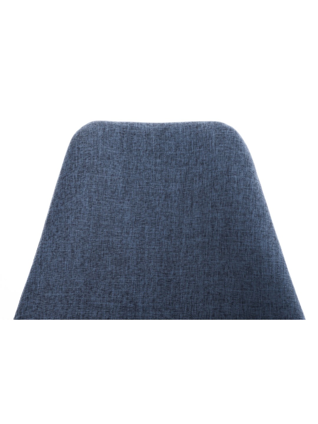 Stol Pegleg stof Firkantet natura, blå