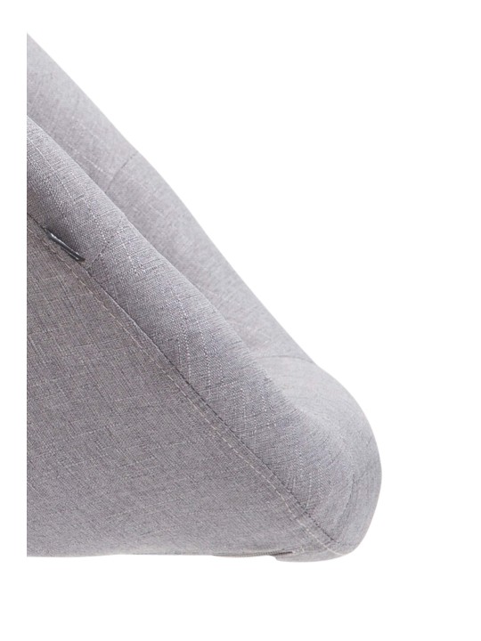 Barstol London V2 stof krom, grå