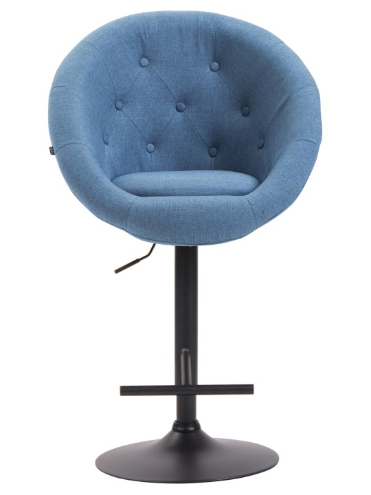 Barstol London V2 stof, blå