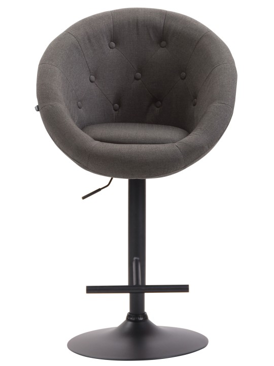 Barstol London V2 stof, mørkegrå