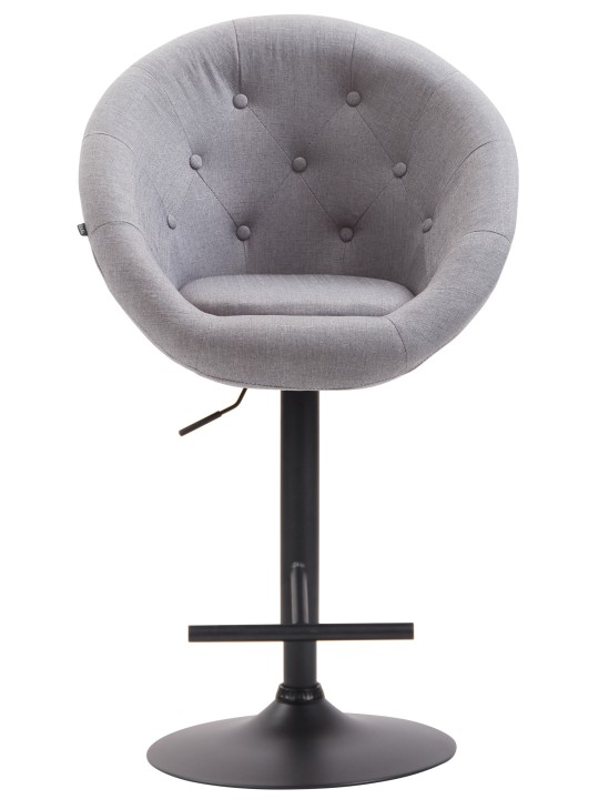 Barstol London V2 stof, grå