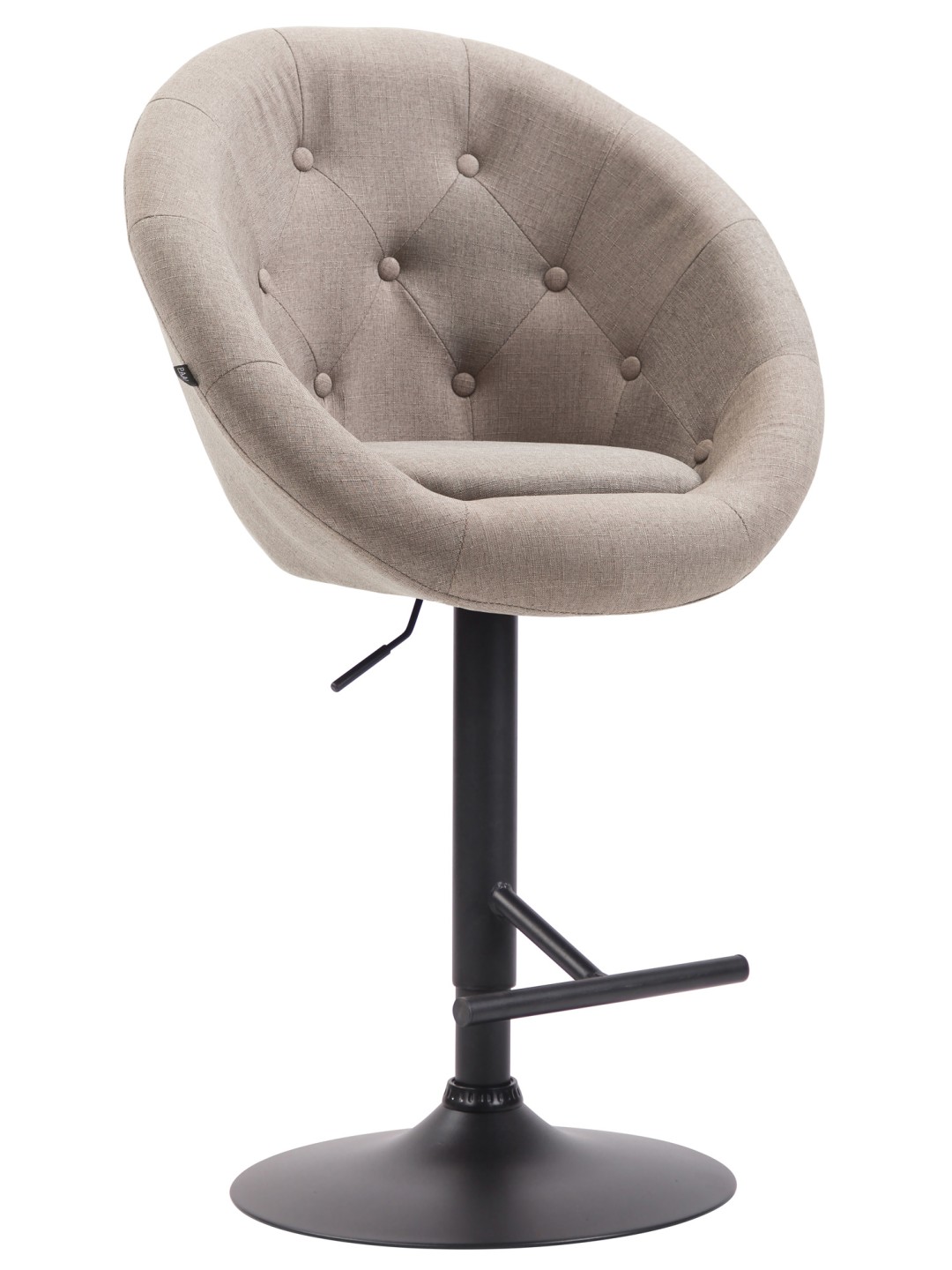 Barstol London V2 stof, taupe