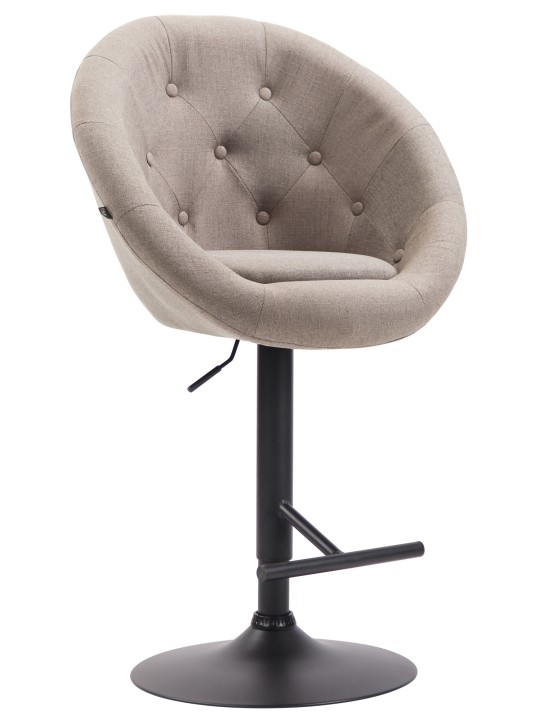 Barstol London V2 stof, taupe