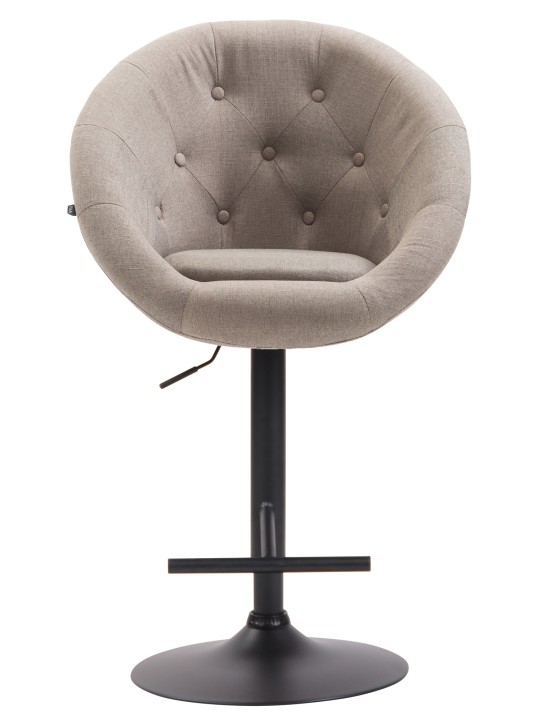 Barstol London V2 stof, taupe