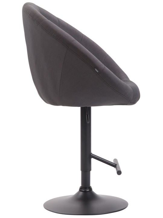 Barstol London V2 stof, mørkegrå