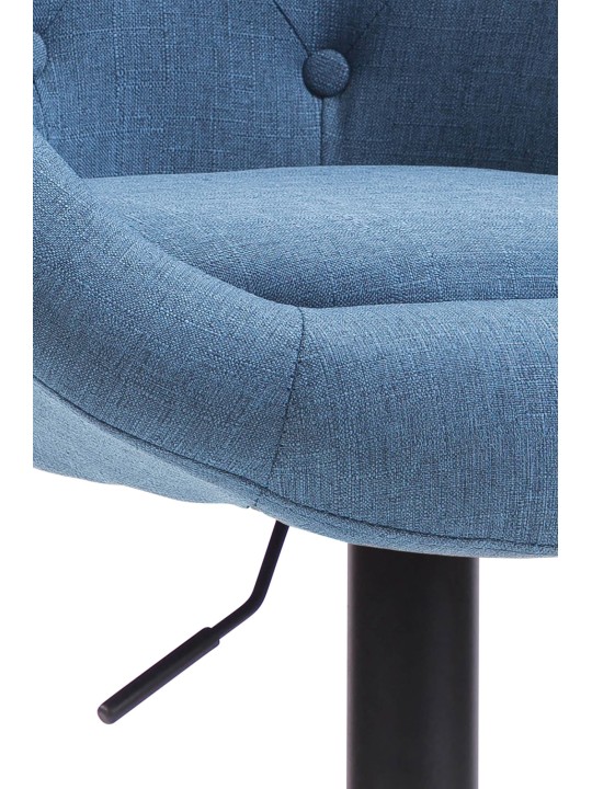 Barstol London V2 stof, blå