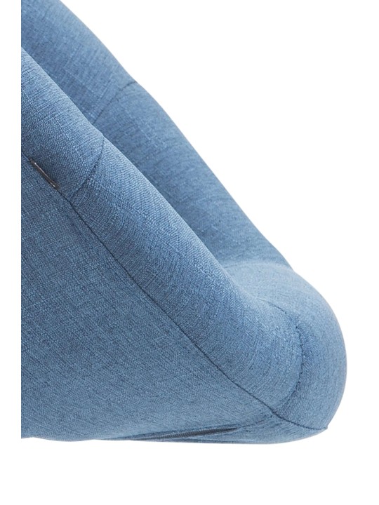 Barstol London V2 stof, blå