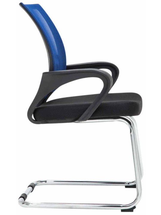 Sæt med 2 besøgsstole Eureka, blå