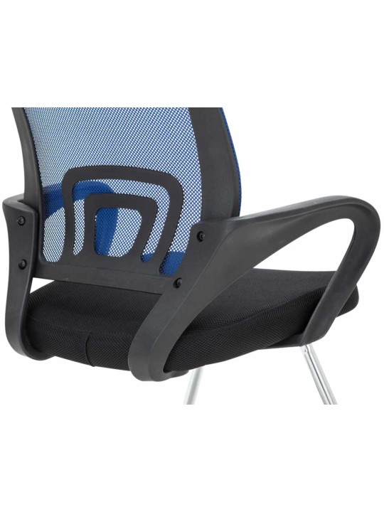 Sæt med 2 besøgsstole Eureka, blå