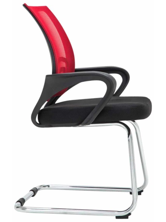 Sæt med 2 besøgsstole Eureka, rød