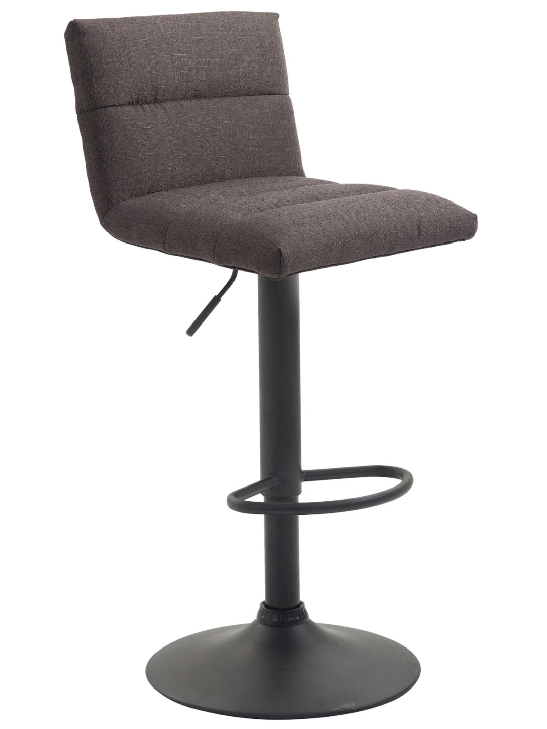 Barstol Limerick stof, mørkegrå