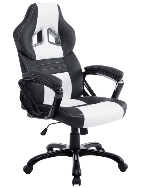 Kontorstol Pedro, sort/hvid Kontorstol Pedro, sort/hvid