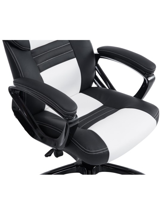 Kontorstol Pedro, sort/hvid Kontorstol Pedro, sort/hvid