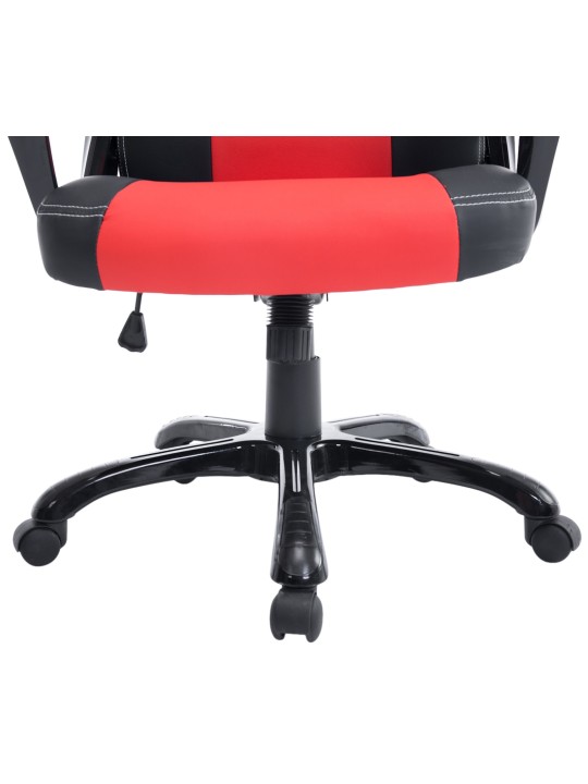 Kontorstol Pedro, sort/rød Kontorstol Pedro, sort/rød