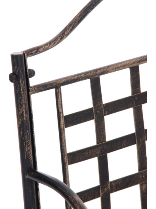 Sæt med 4 stole Lotta, bronze