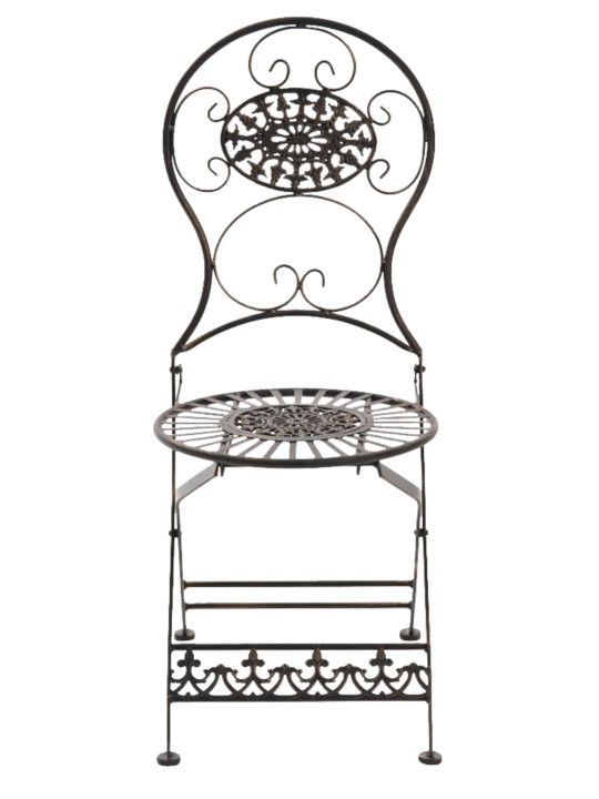 Sæt med 2 stole Mani, bronze