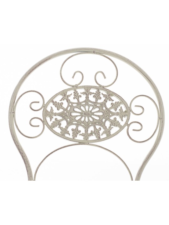 Sæt med 2 stole Mani, antik creme