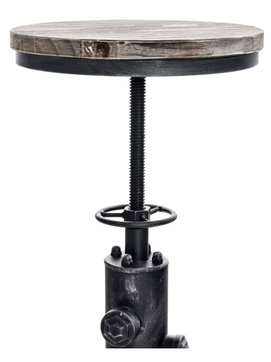 Sæt med 2 barstole Lumos, træ, antik sølv Sæt med 2 barstole Lumos, træ, antik sølv