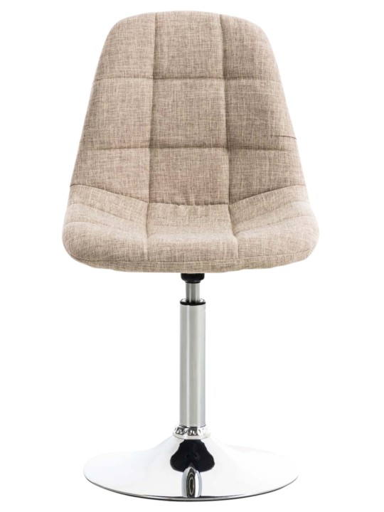 Sæt med 2 stole Emil stof, creme Sæt med 2 stole Emil stof, creme