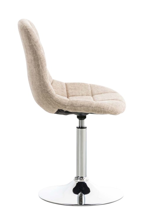 Sæt med 2 stole Emil stof, creme Sæt med 2 stole Emil stof, creme