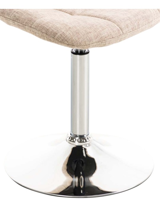 Sæt med 2 stole Emil stof, creme Sæt med 2 stole Emil stof, creme