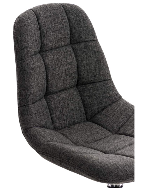 Sæt med 2 stole Emil stof, mørkegrå Sæt med 2 stole Emil stof, mørkegrå