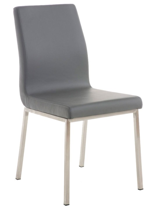 Sæt med 2 spisestuestole Colmar, grå