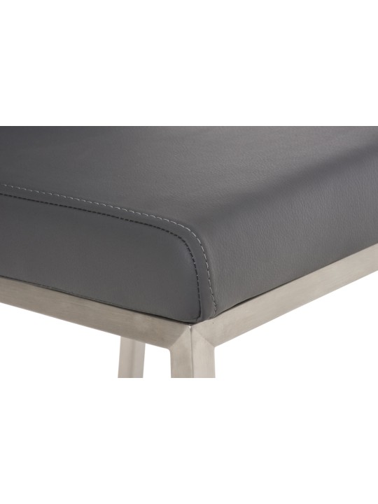 Sæt med 2 spisestuestole Colmar, grå