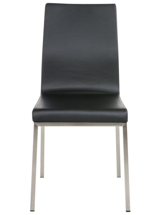 Sæt med 2 spisestuestole Colmar, sort